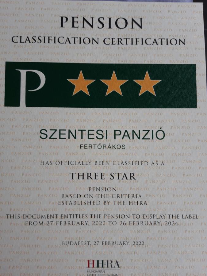 Szentesi Panzio Bed and Breakfast Fertőrákos Eksteriør billede